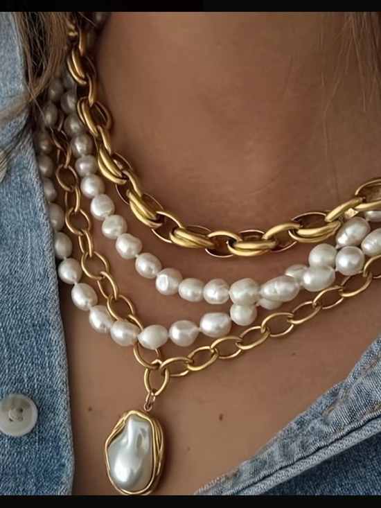 J. Crew Jewelry - NWT J.Crew Baroque Multi-strand Layered Necklace